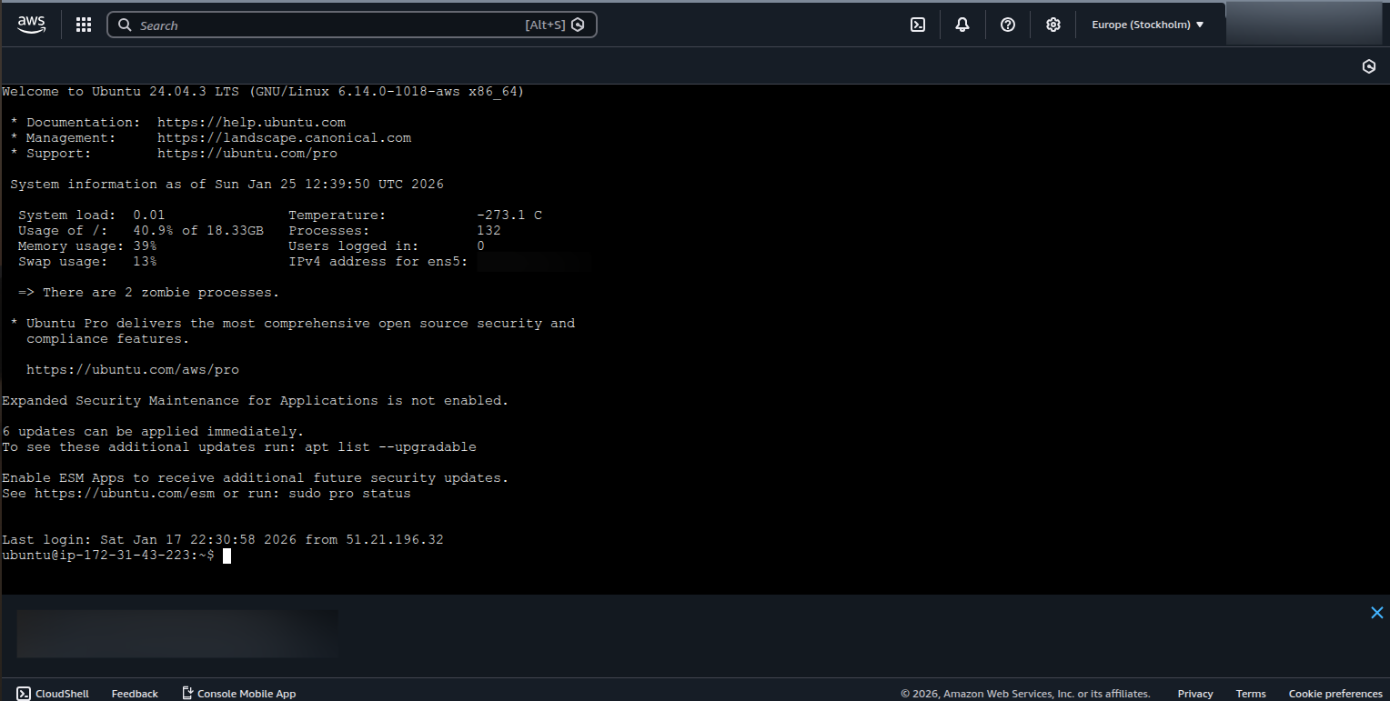 SSH Connection to EC2