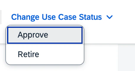 Use Case Change Status