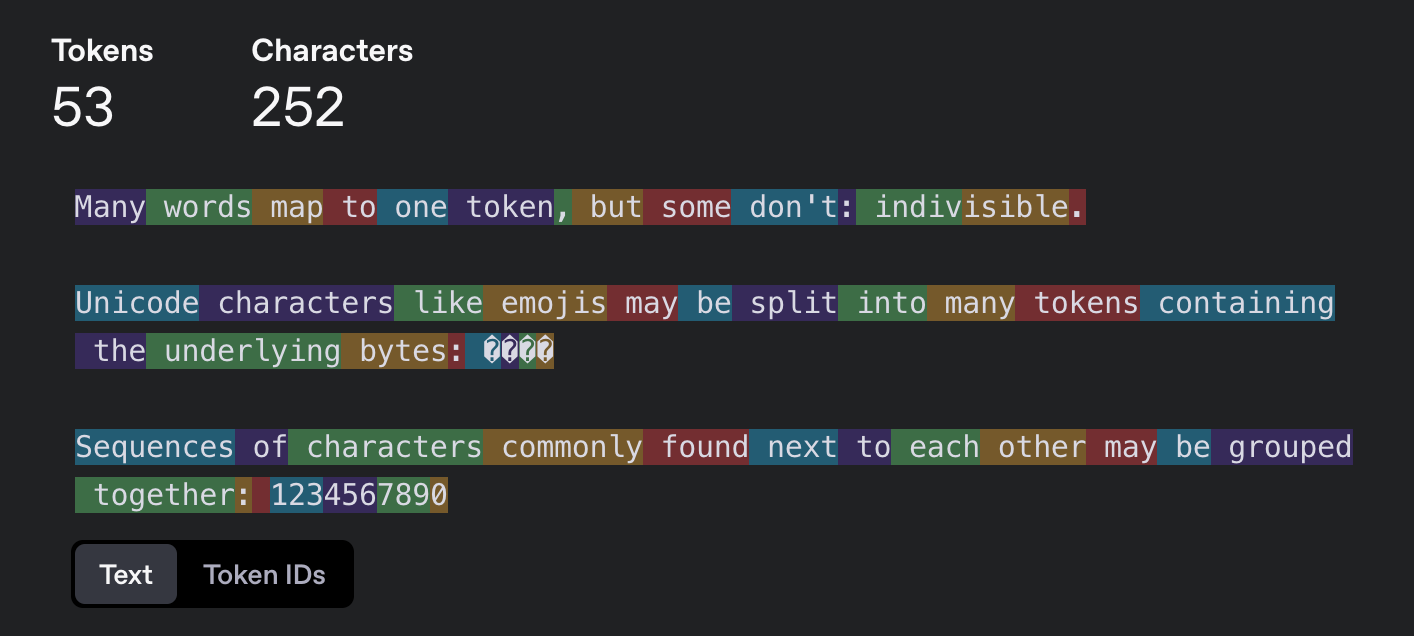 Token Cost sample Token Cost sample