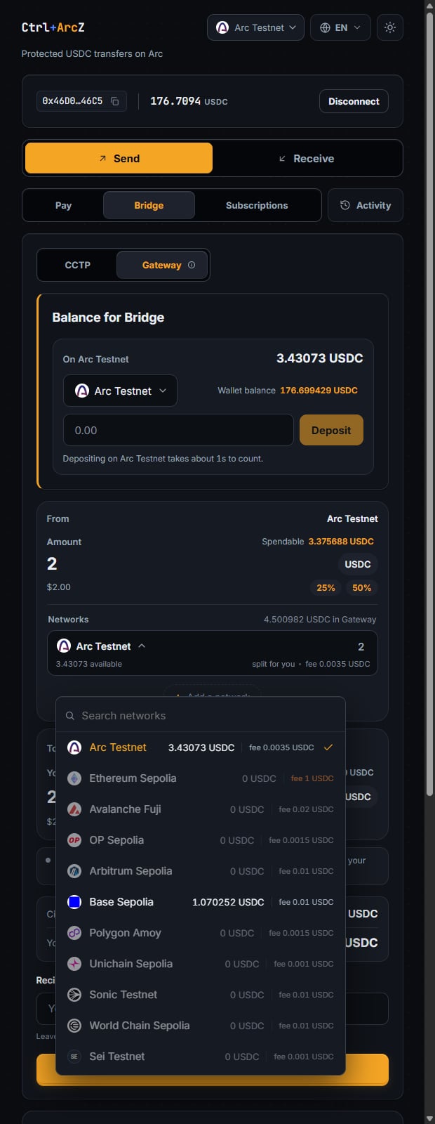 Picking a Gateway chain