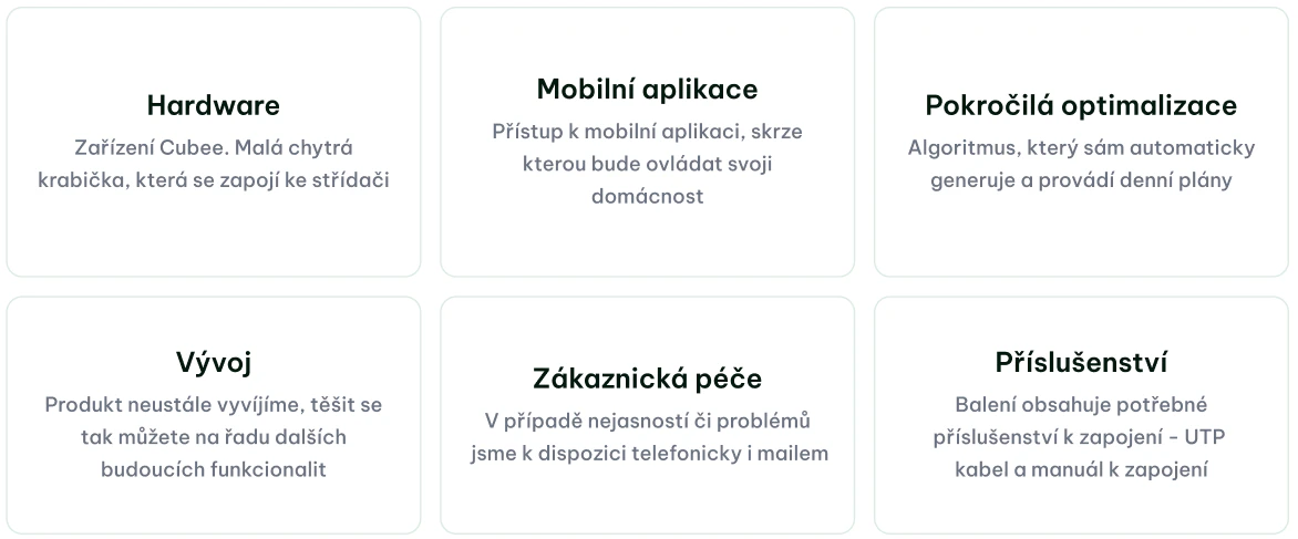 Co vše je zahrnuto v této ceně?