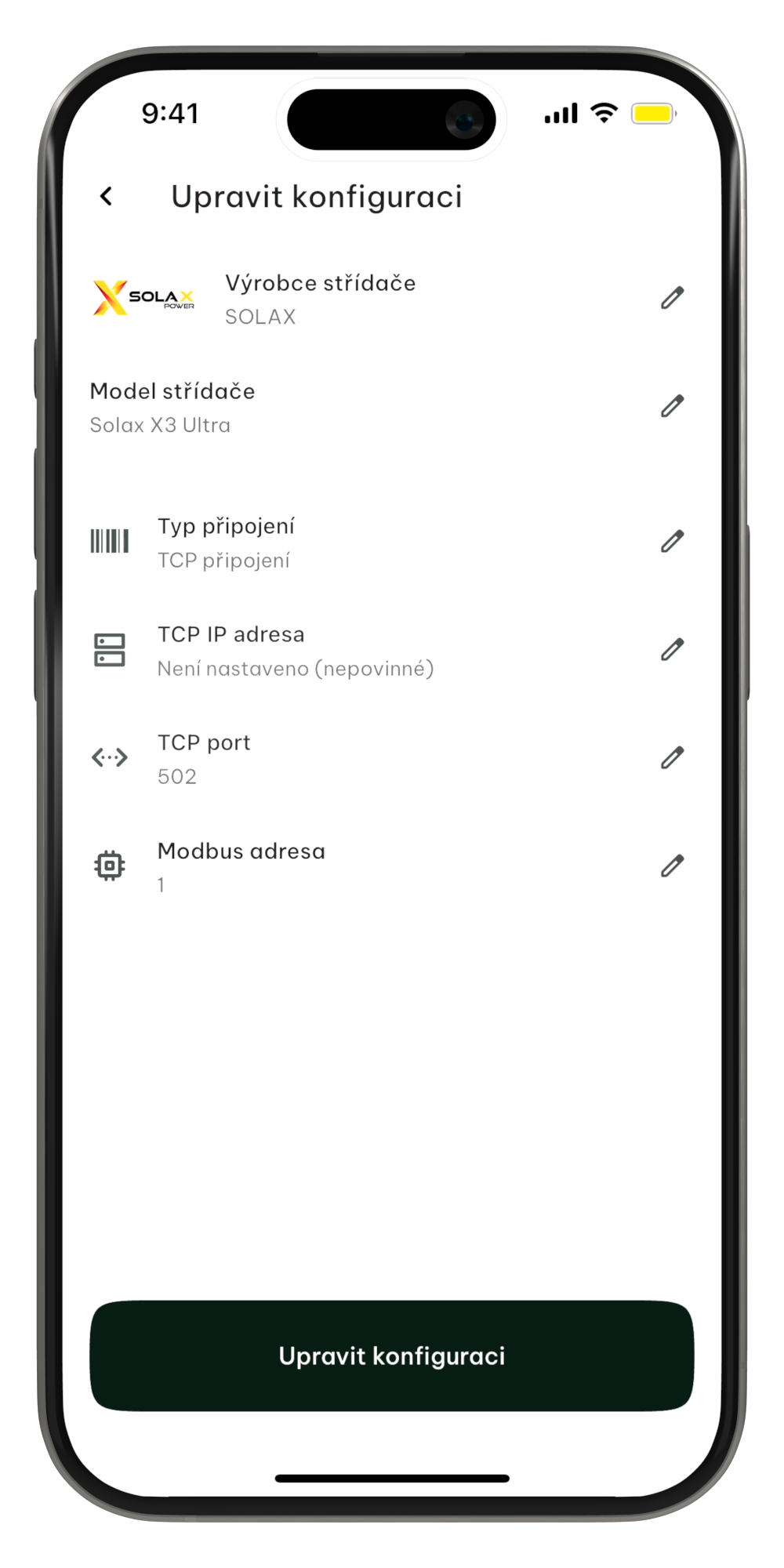Solax Ultra TCP Krok 5