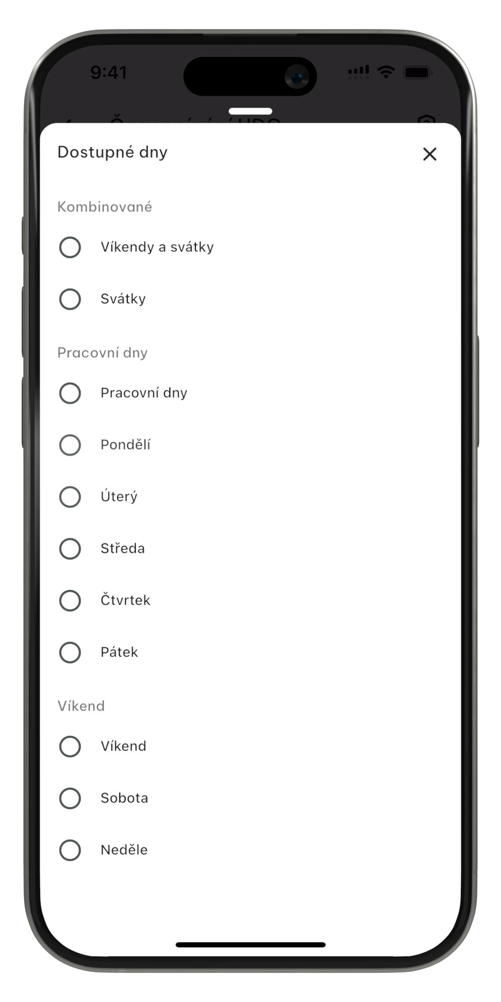 Zadání HDO Manuálně