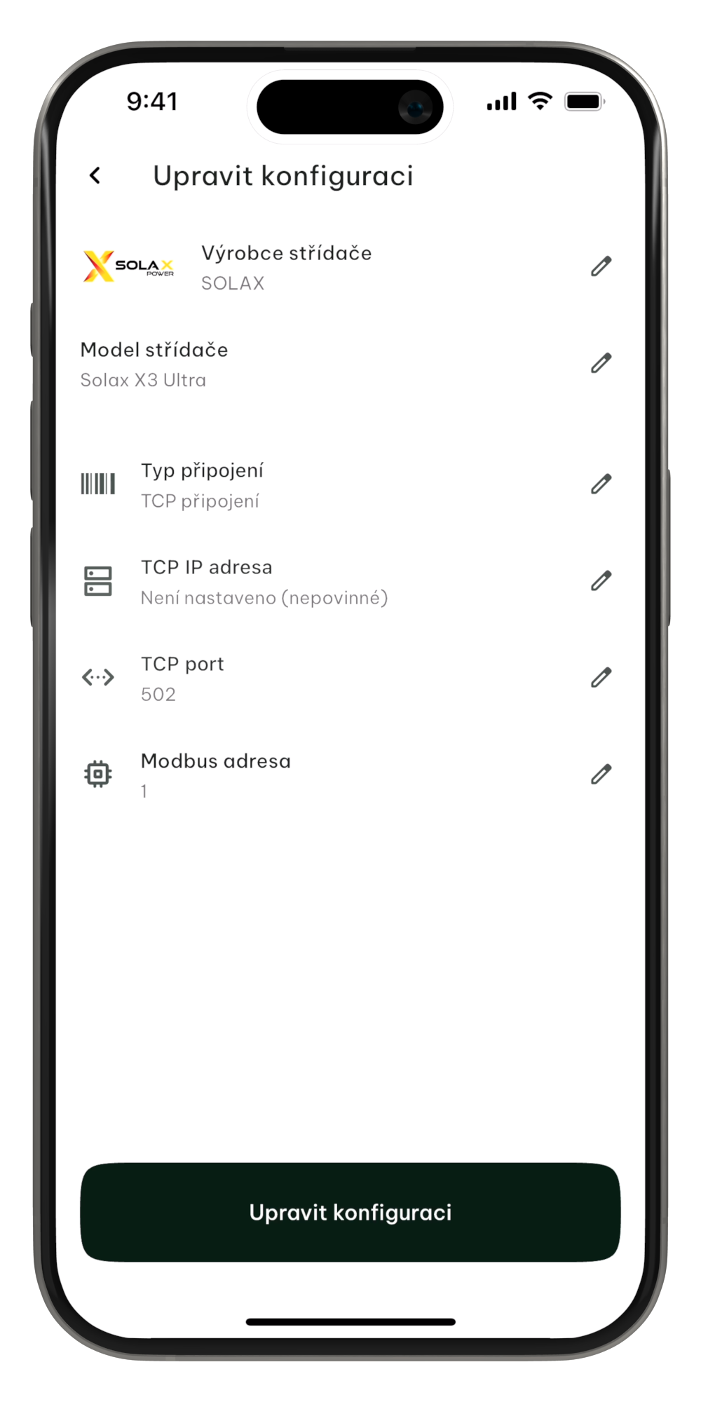 Solax Ultra TCP Krok 5