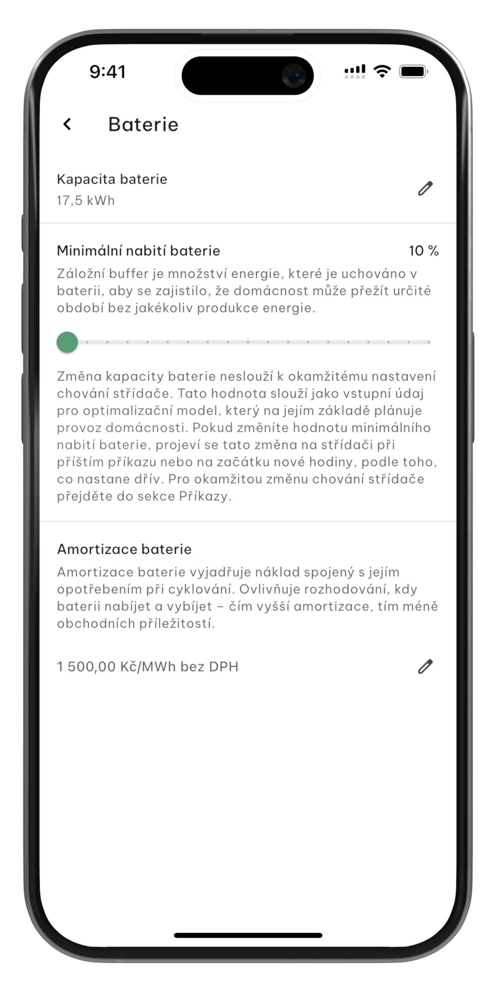 Battery Settings Pn