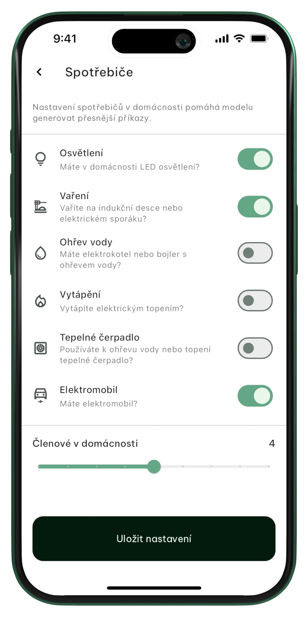 Klasifikace domácnosti