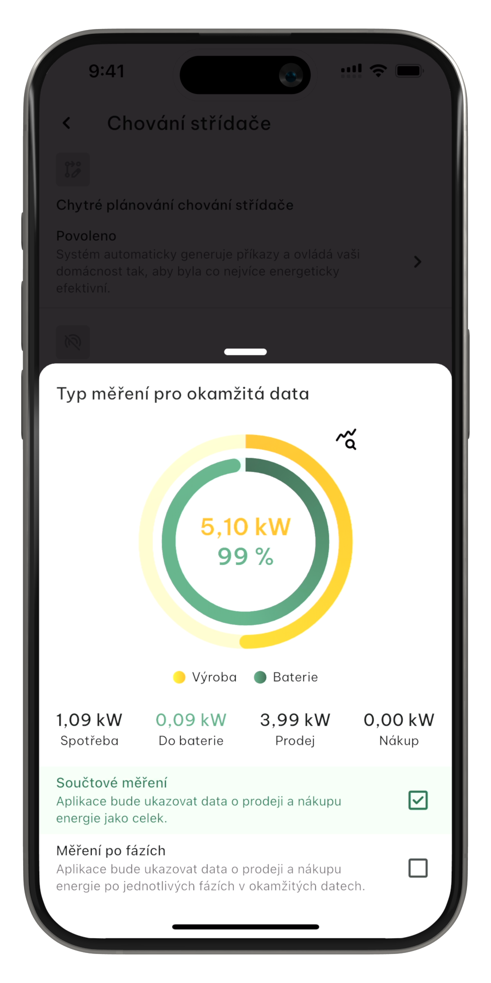 Advanced Settings Inverter Behaviour Metering Type Sheet Pn