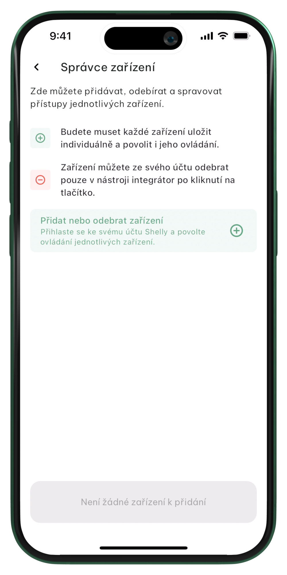 Přidat Shelly