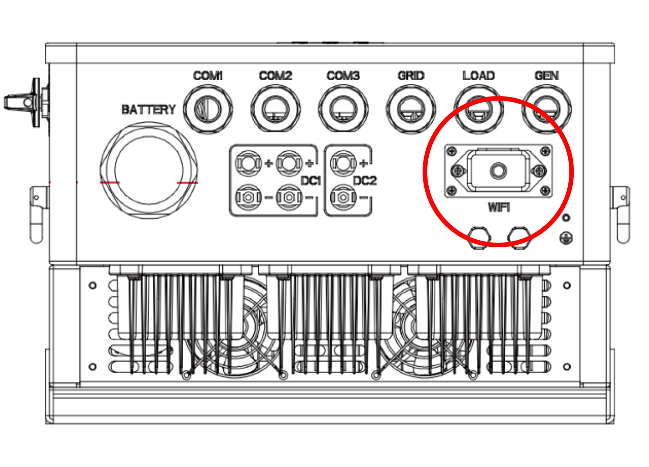 Deye Wifi Port Zapojeni