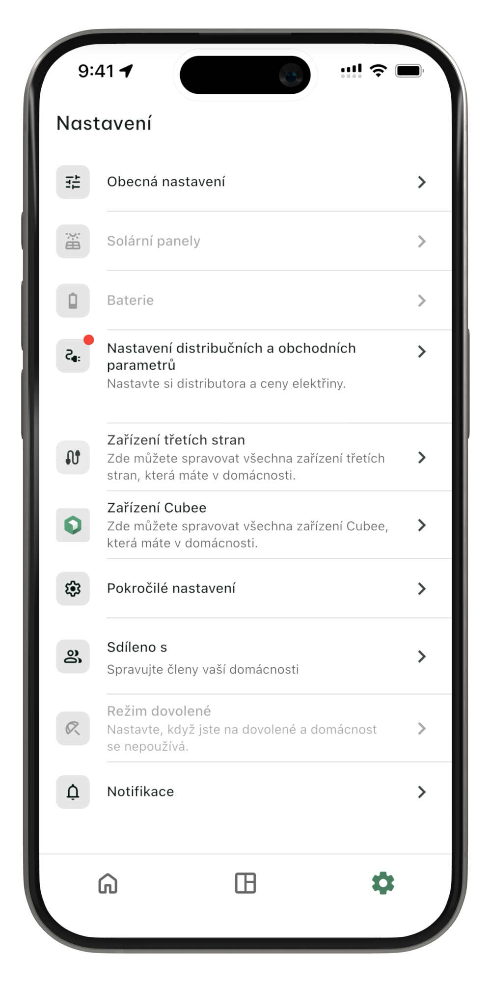 Domácnost bez Cubee