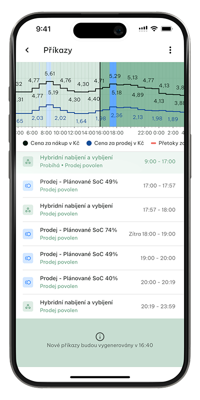 Přidání vlastních příkazů