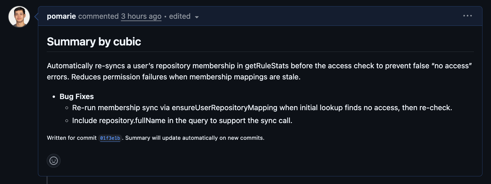 AI-generated PR descriptions