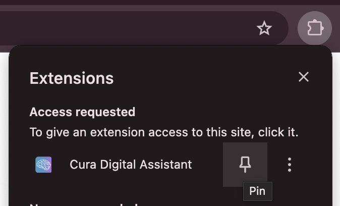 Pin Extension Icon