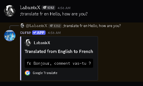 Translate Cmd Translate Cmd