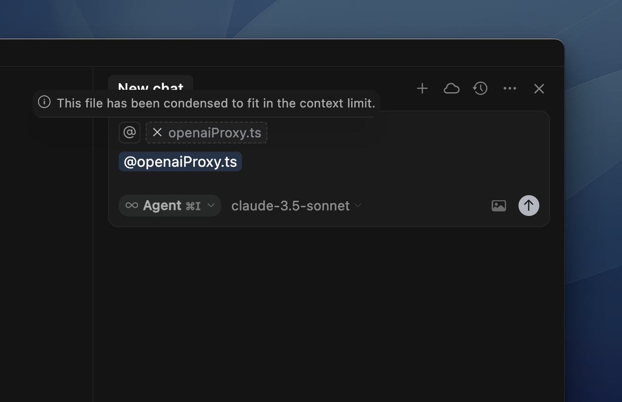 Menu contextuel
