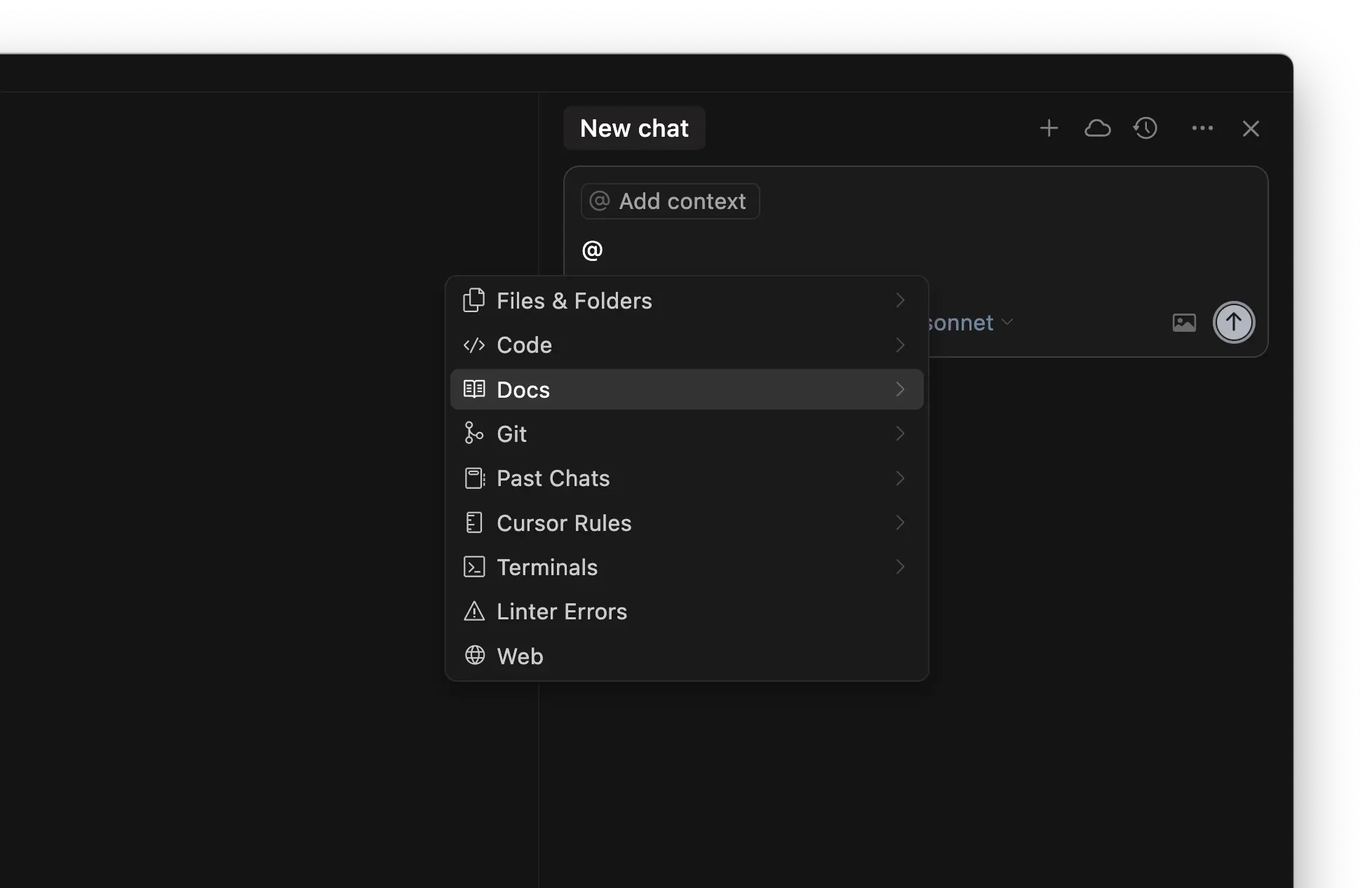 Cursor Context Cursor context