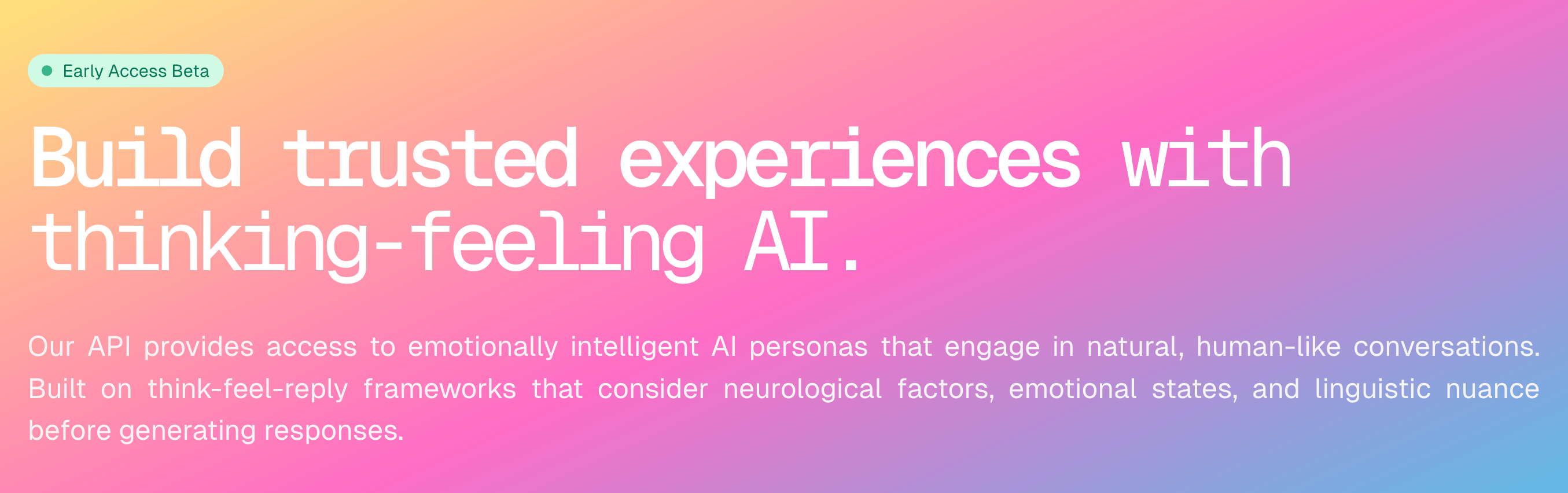ThinkFeel by Curve Labs