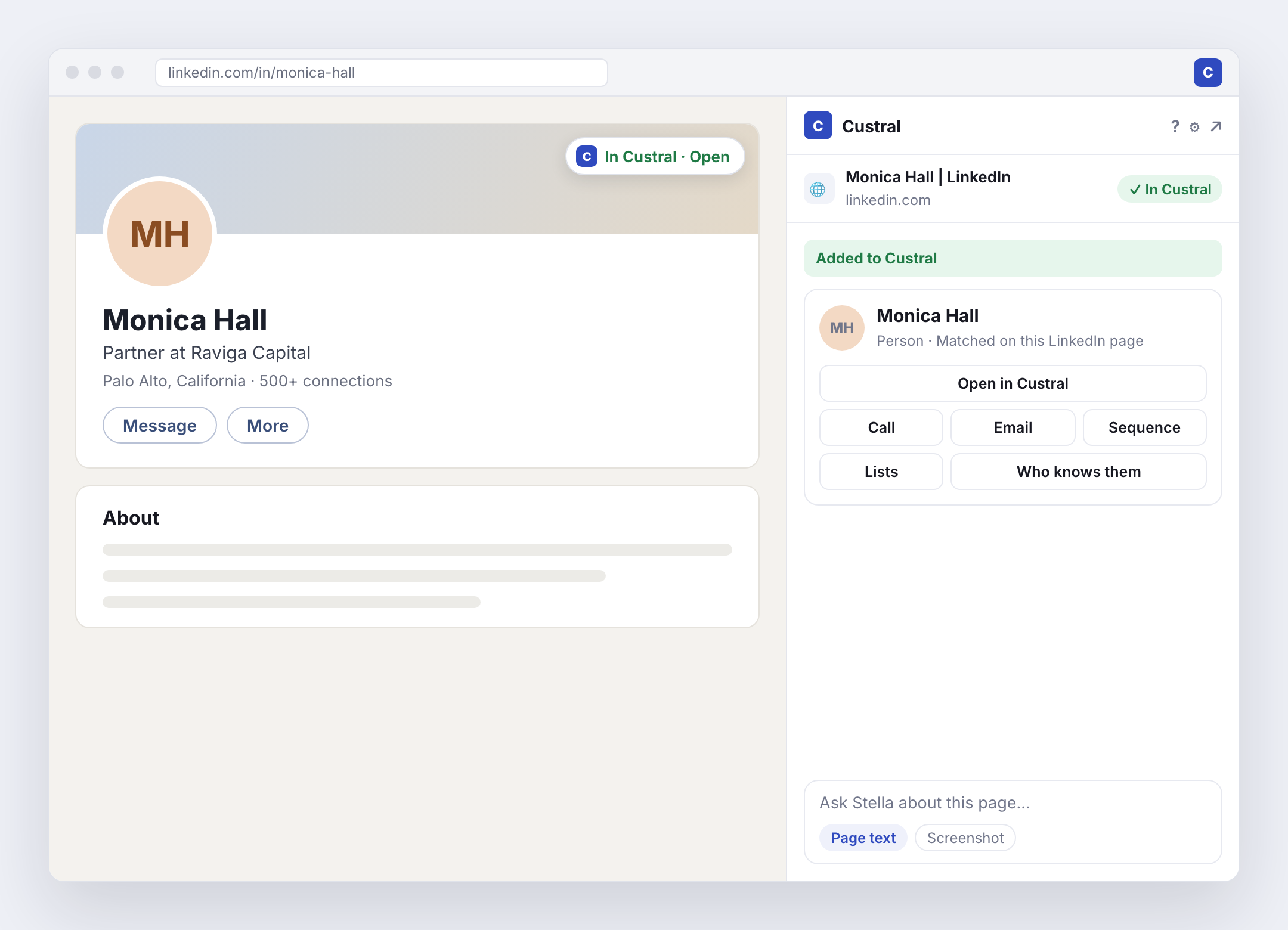 Chrome extension