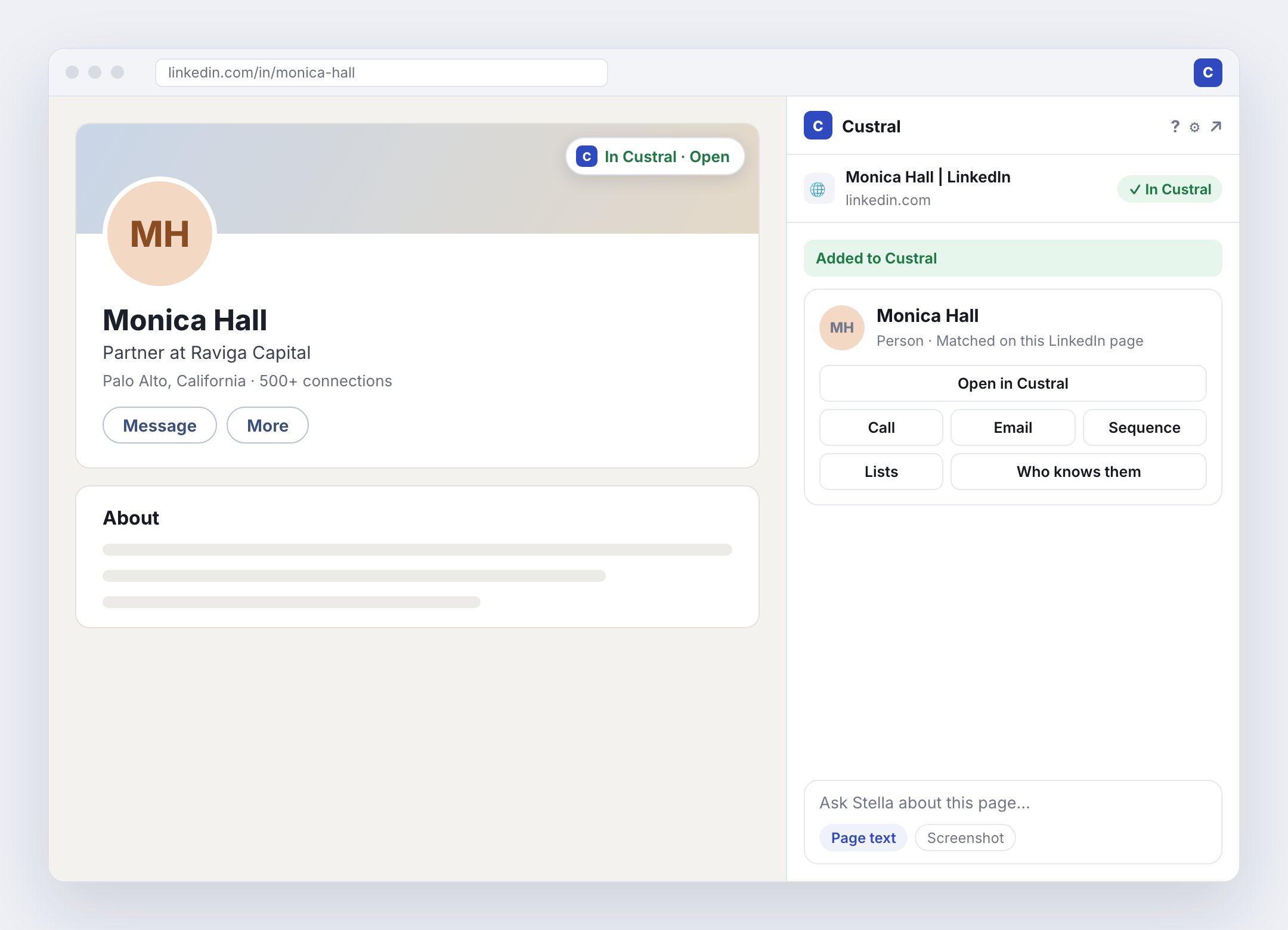 Chrome extension