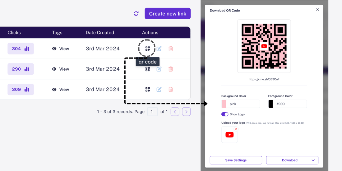 Qr Code Feature Custom QR codes