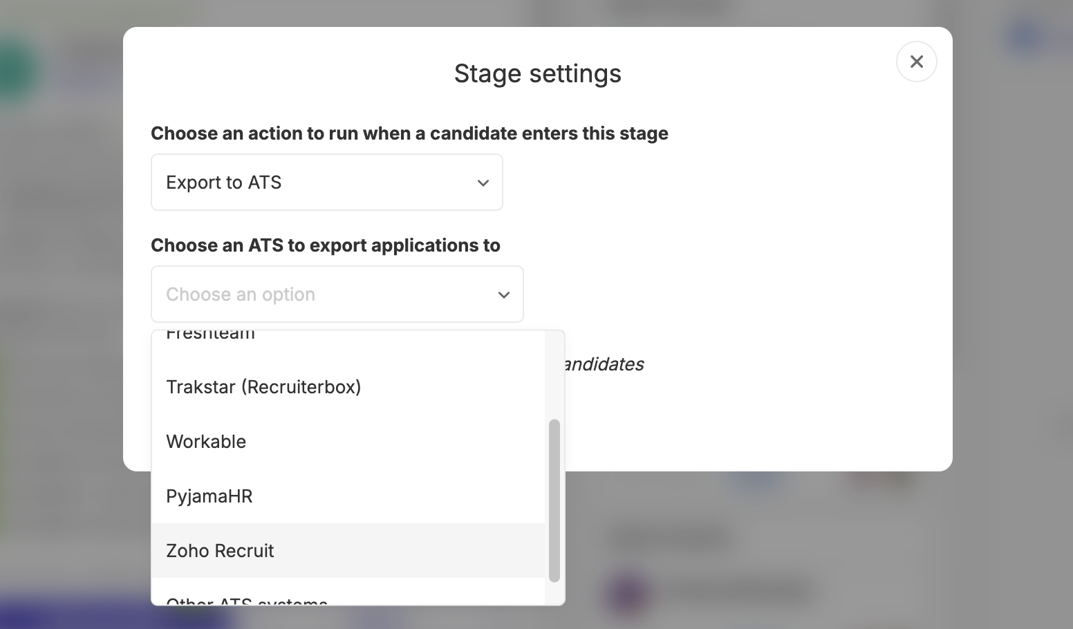 integrate zoho recruit screenshot 4