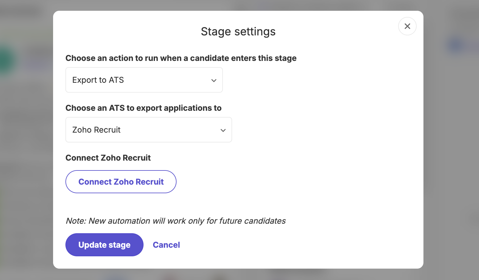integrate zoho recruit screenshot 5