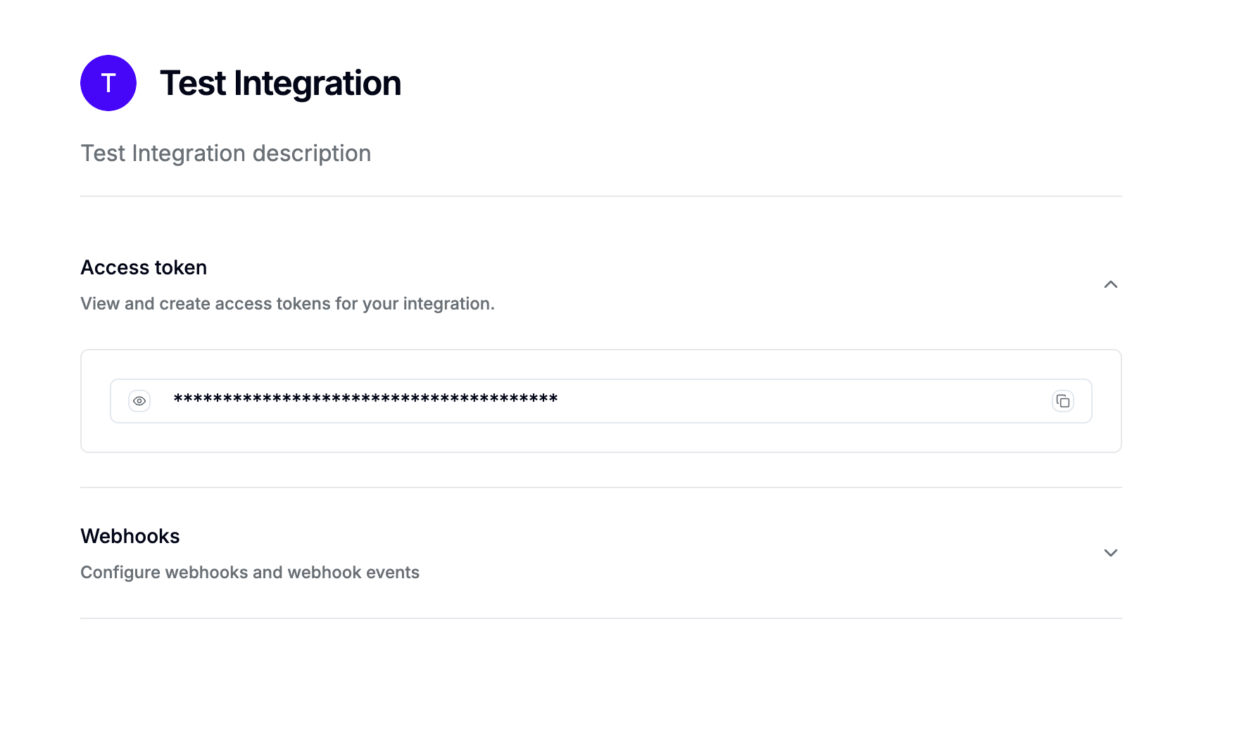 Create integration Light