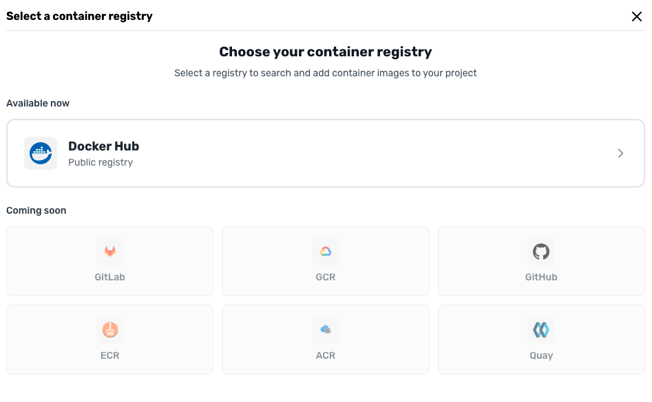 Docker Hub Integration