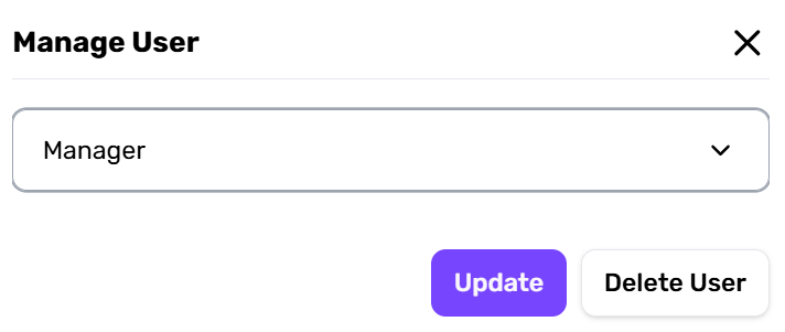 Change Organization Member Role