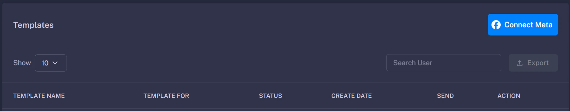 Templates Connect Dark