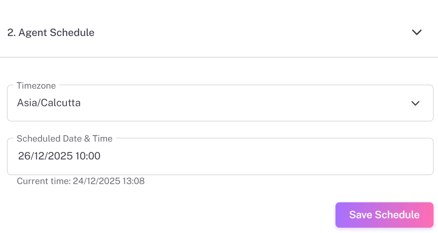 Delay Settings Light