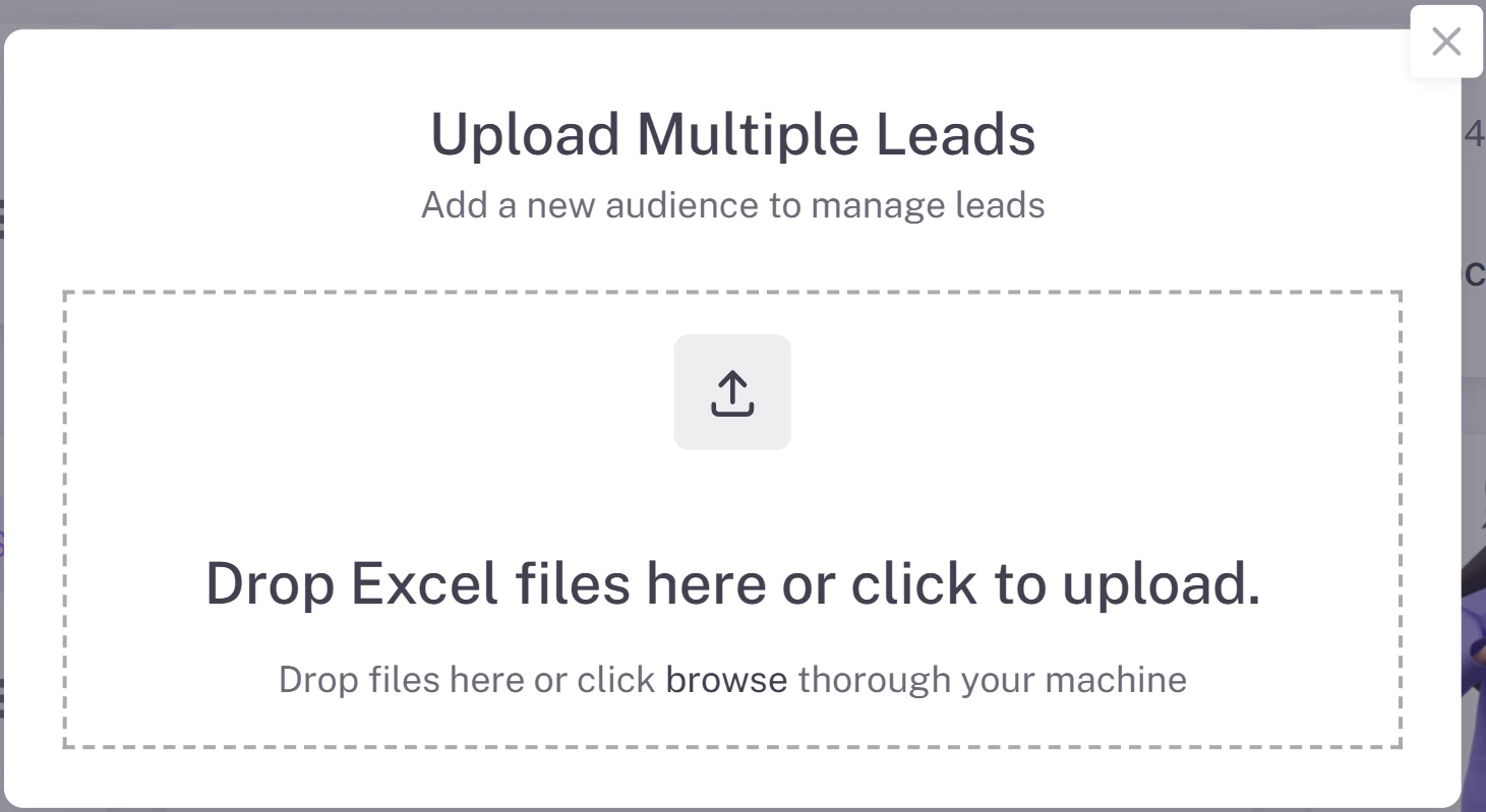Upload Popup Light