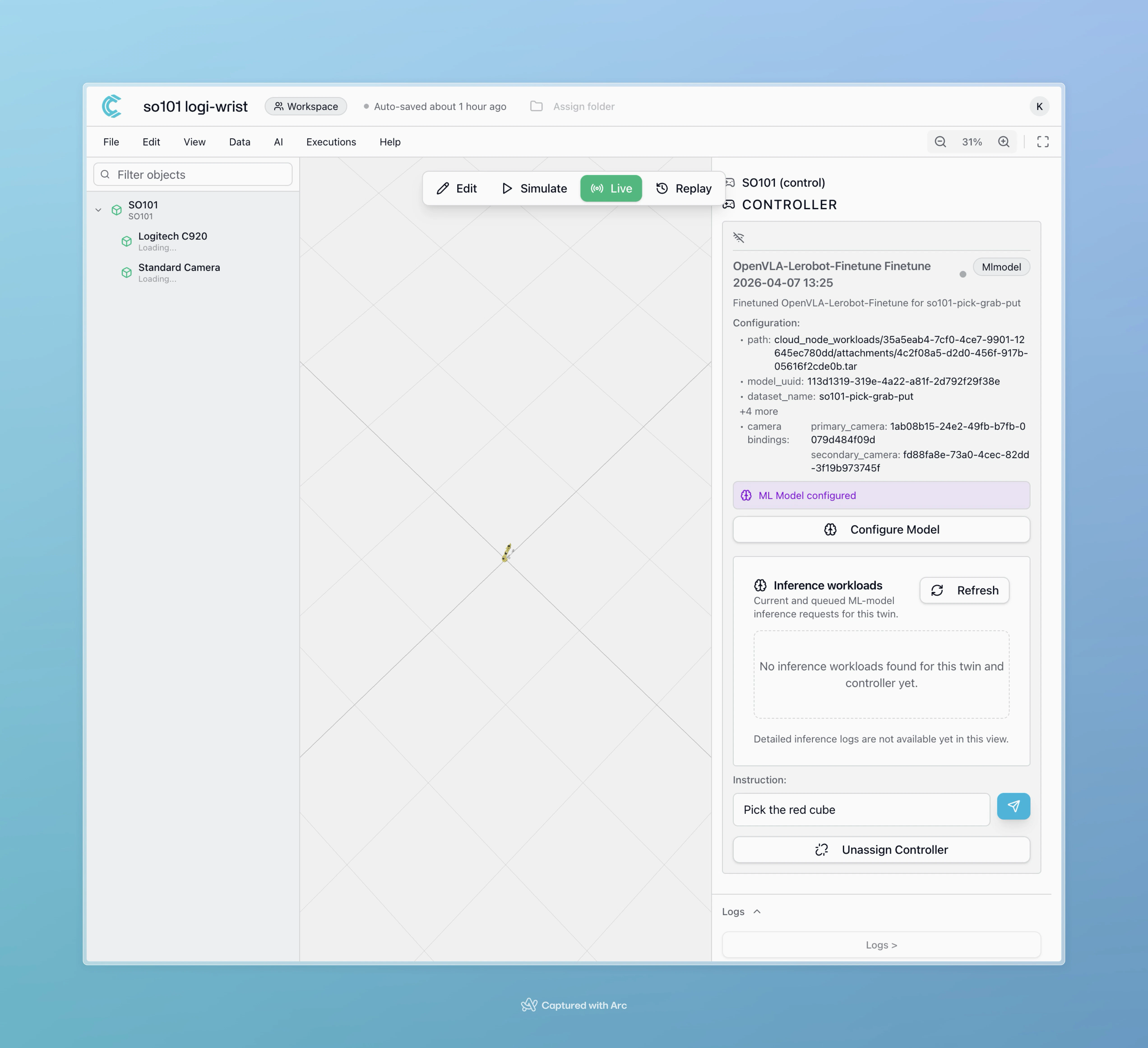 Natural language prompt interface