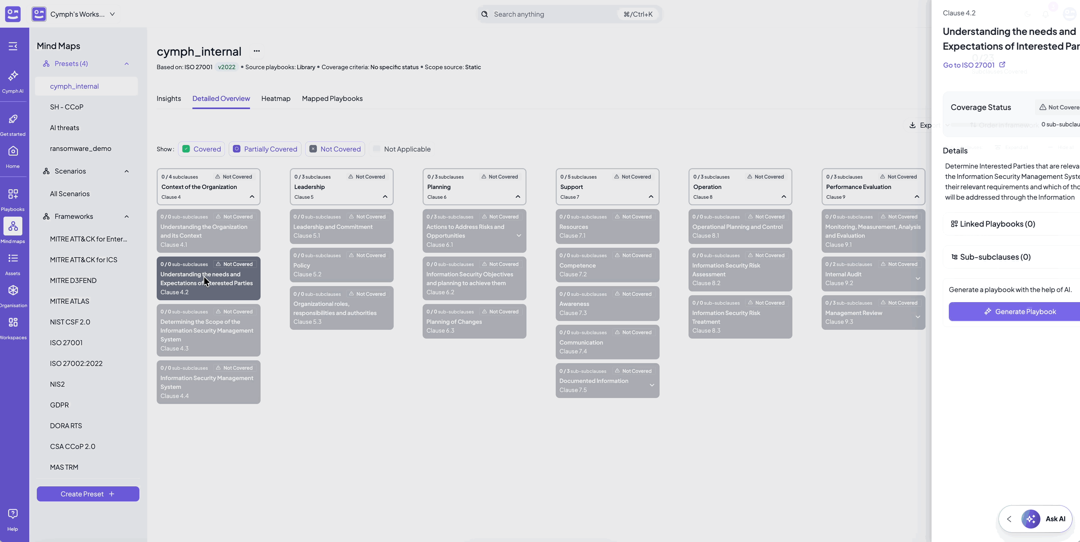 Use Case Gaps Generate Playbook