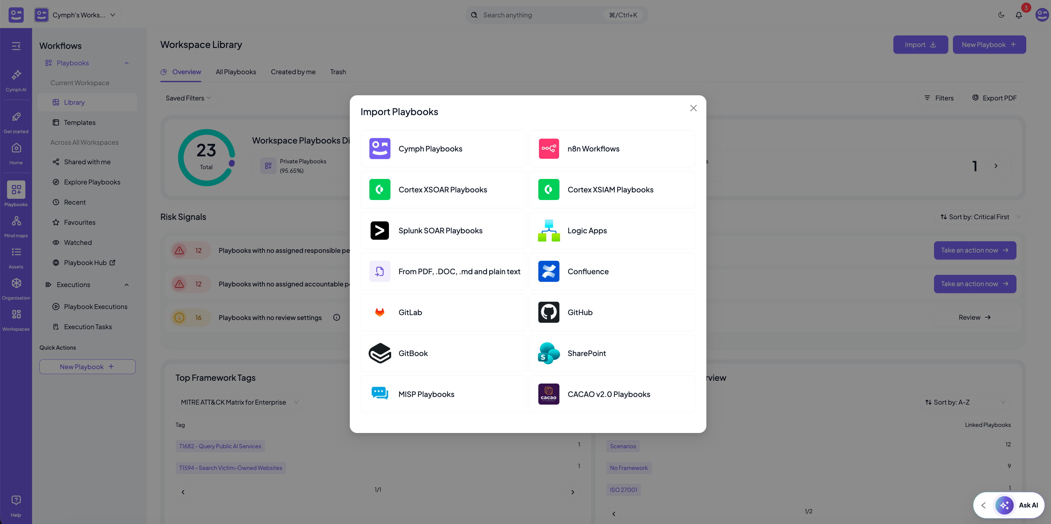 Use Case Governance Import