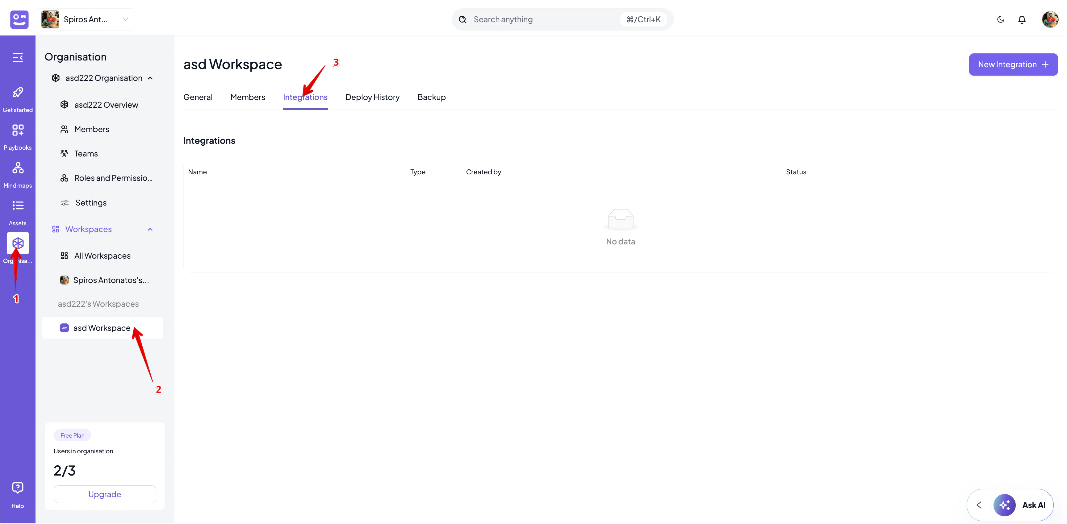 Integrations Ws
