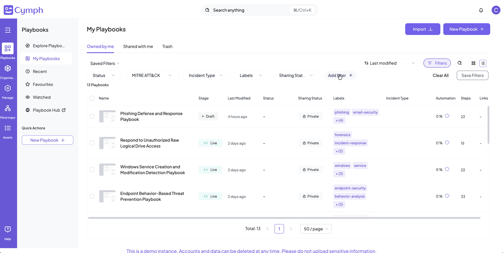 Add Filter Activated