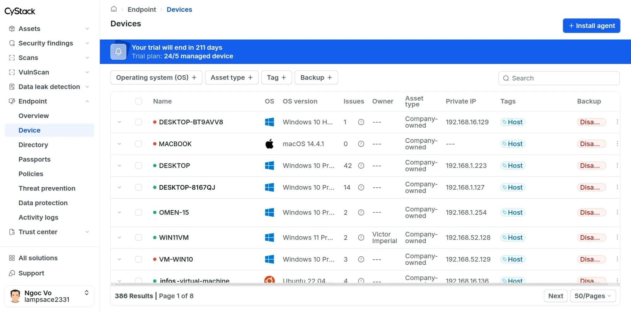 device-management-device-list