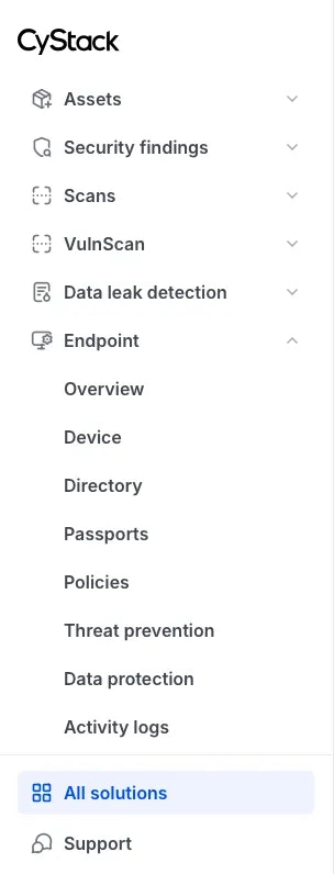endpoint-menu