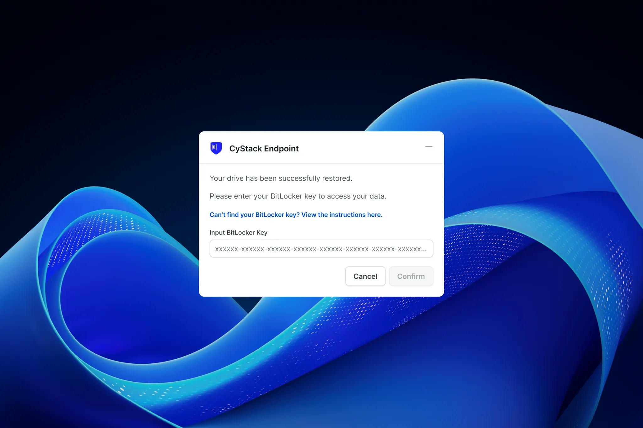 restore-client-bitlocker