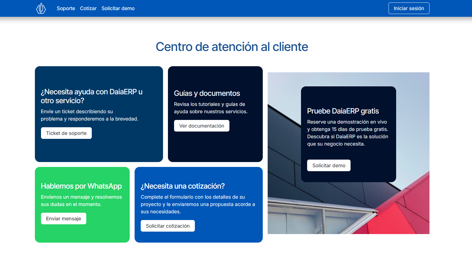 Centro de Atención al Cliente