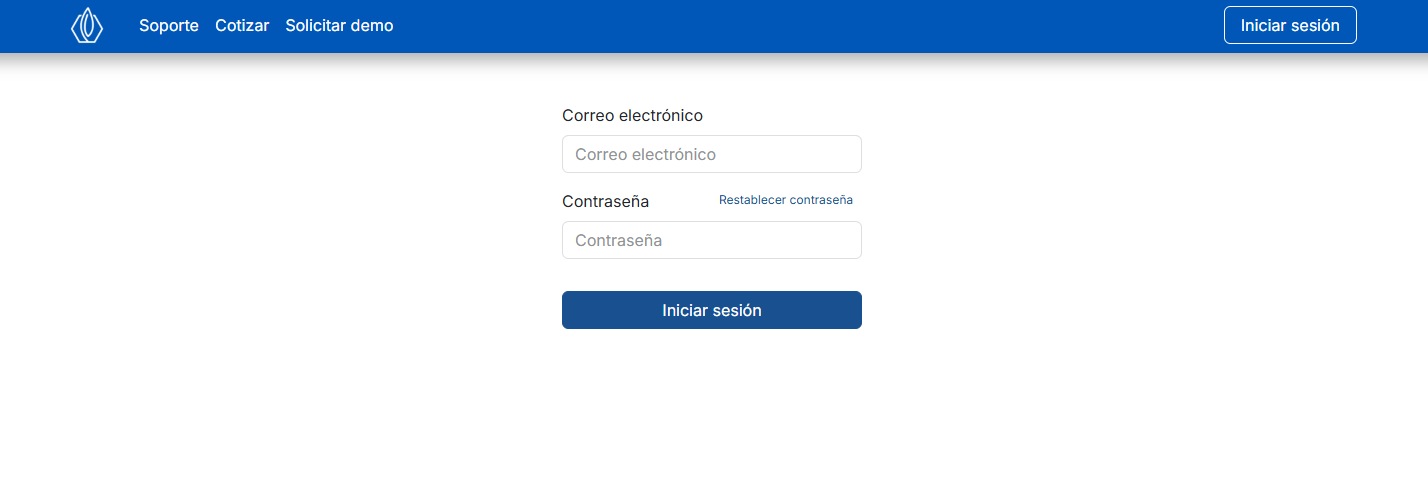 Formulario de Login
