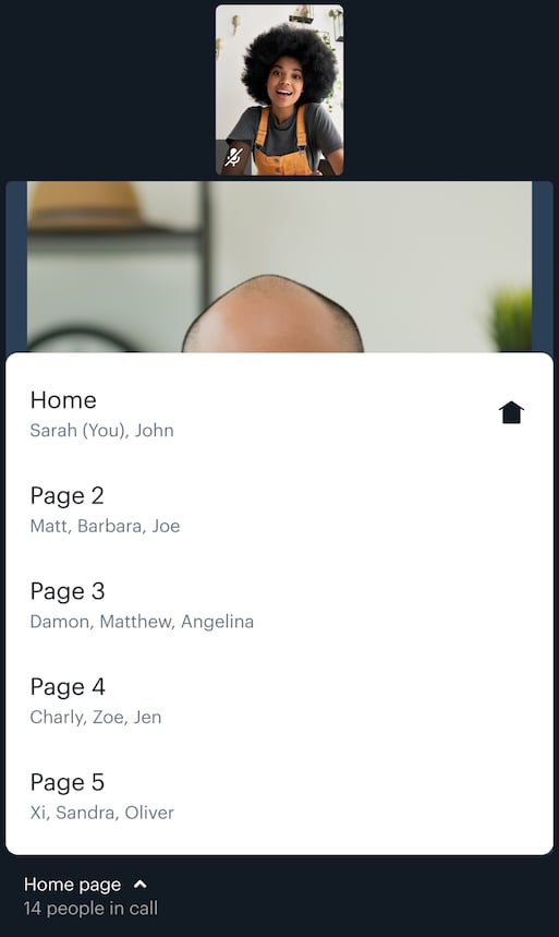 Prebuilt mobile page controller