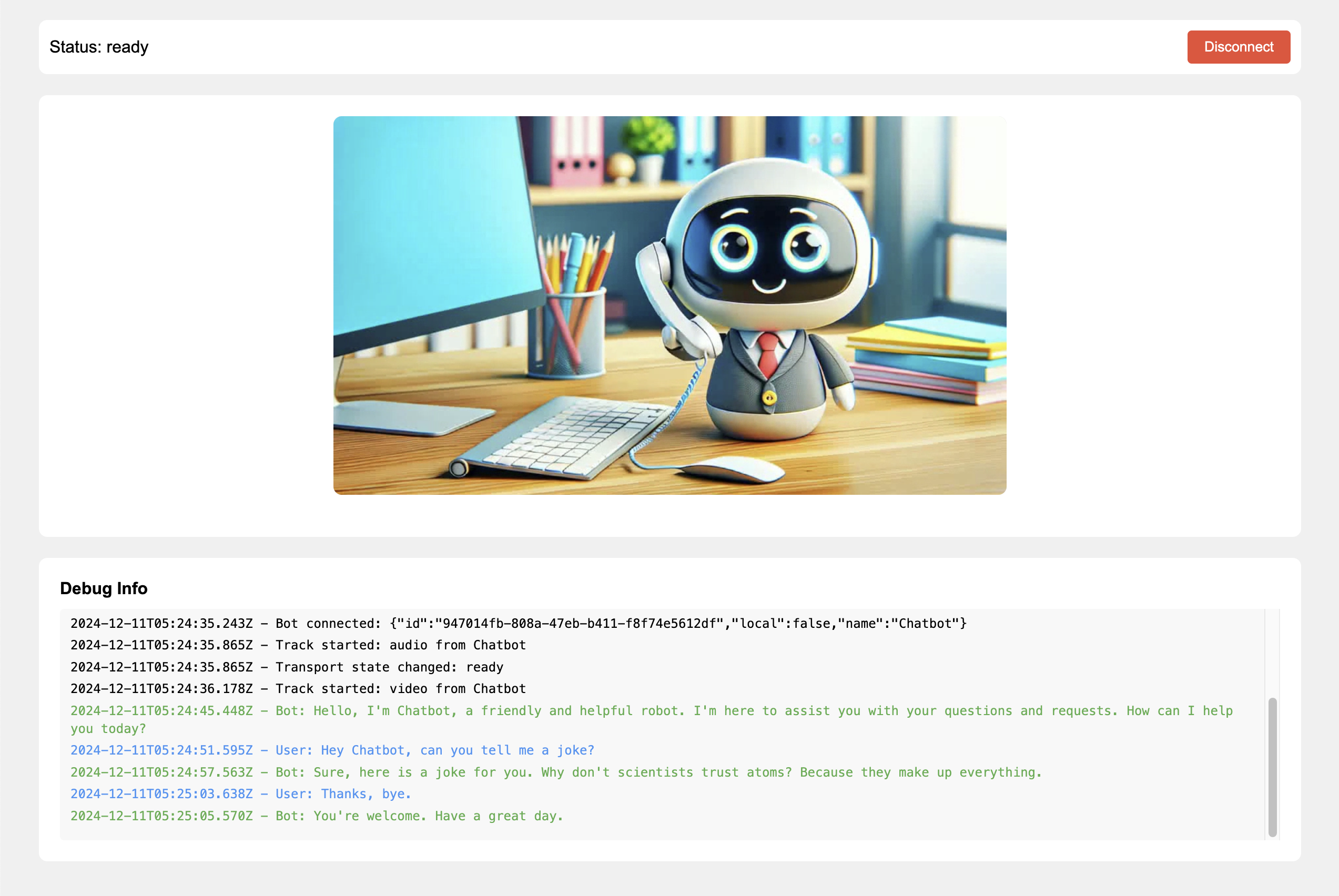 Pipecat + Gemini Live