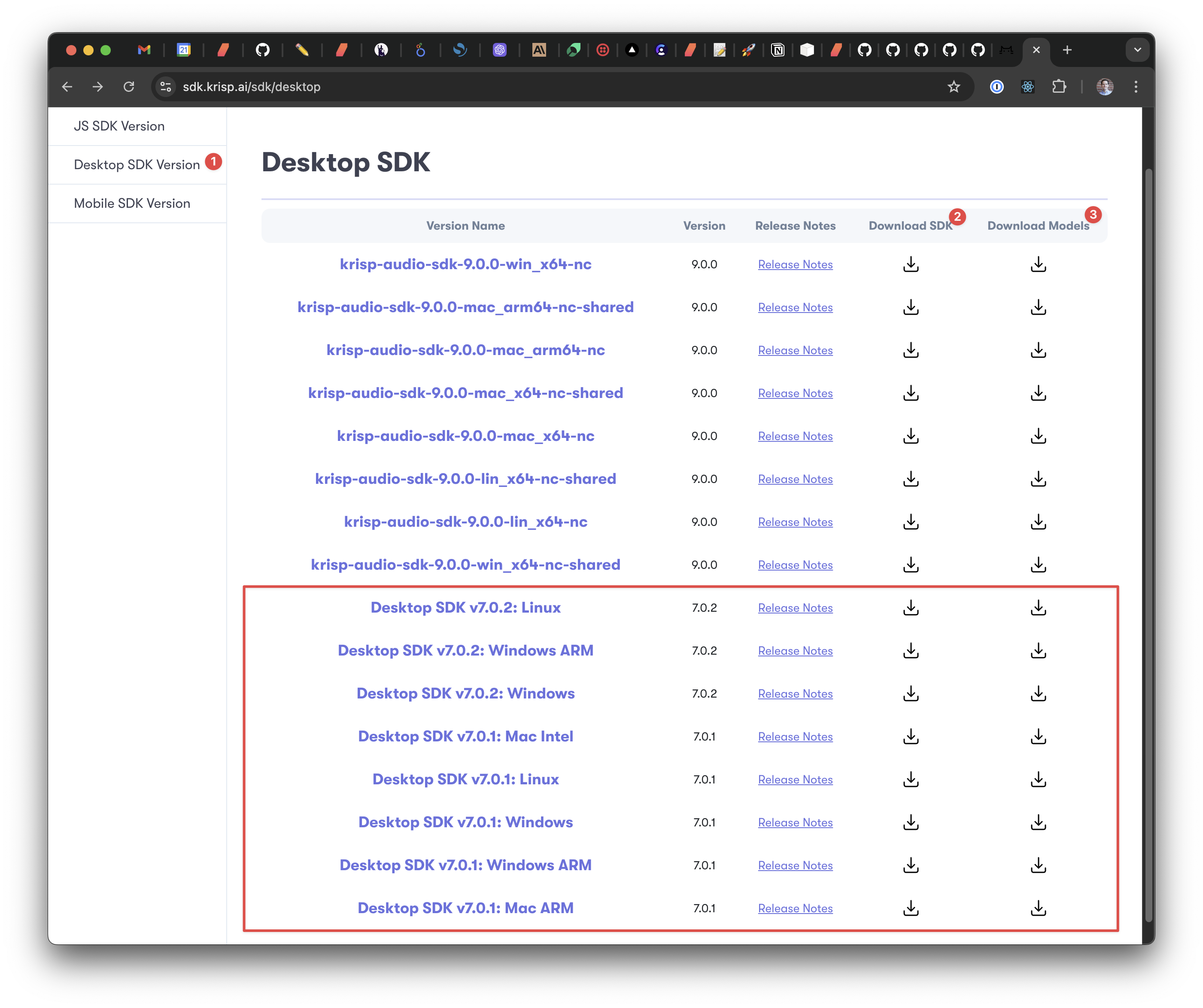 Krisp SDK Portal