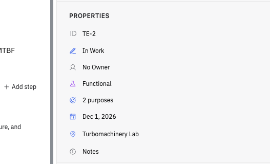 Test case status