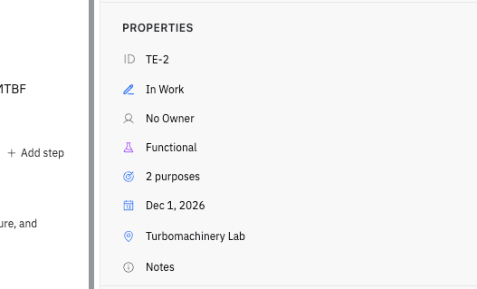 Test case status