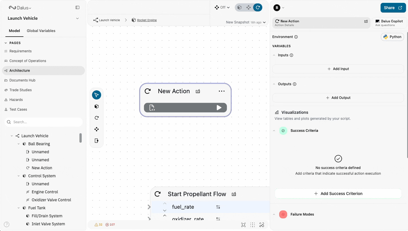 Opening the script editor