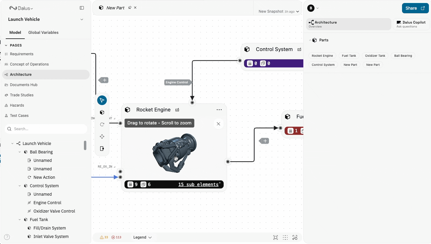 Toggling between view modes