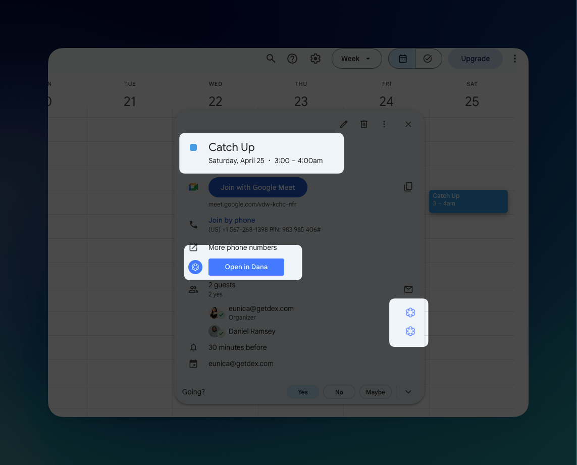 Calendar Extension